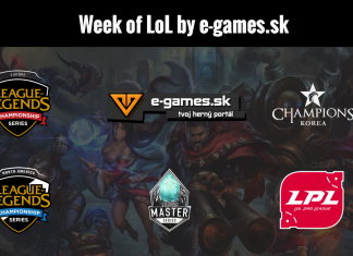 Week of LoL by e-games